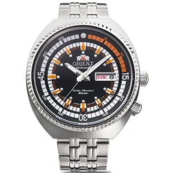 Orient Neo Sports 200m Automatic Diver RA-AA0E05B Black Dial Stainless Steel Watch