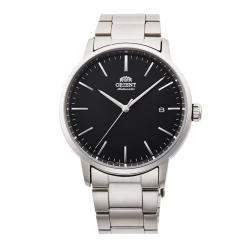 Orient RA-AC0E01B Contemporary Automatic Gents Stainless Steel Black Dial Watch