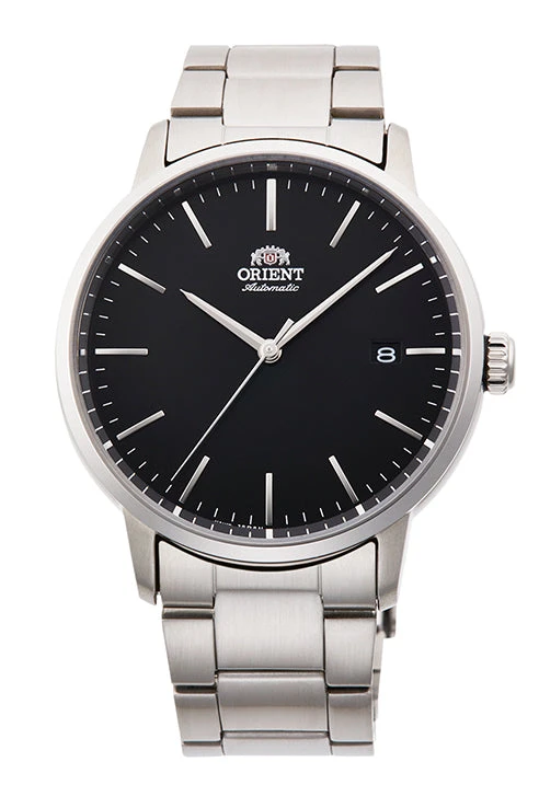Orient RA-AC0E01B Contemporary Automatic Gents Stainless Steel Black Dial Watch - ORIENT