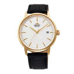 Orient RA-AC0E03S Contemporary Automatic Gents Watch Gold Case White Dial 40mm