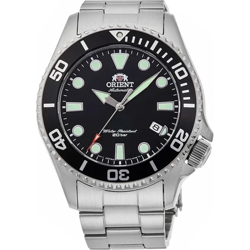 Orient Automatic RA-AC0K01B10B Dive Watch Stainless Steel Black 43.3mm - ORIENT