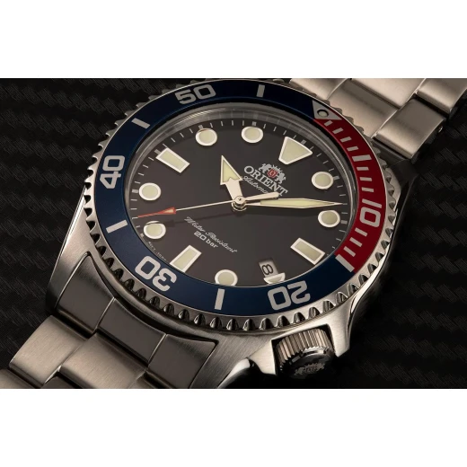 Orient Triton Automatic Men's Watch Blue Dial Pepsi Bezel Stainless Steel - ORIENT - Image 5