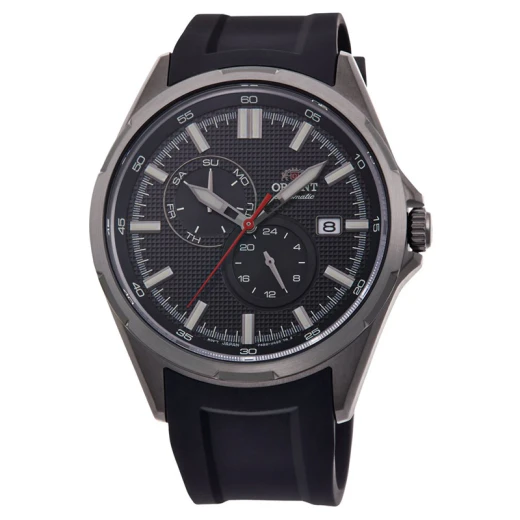 Orient Defender II Mechanical Sports Watch Black Dial Black Silicon Strap 42.4mm Orient Defender II Mechanical Sports Watch Black Dial Black Silicon Strap 42.4mm