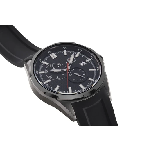 Orient Defender II Mechanical Sports Watch Black Dial Black Silicon Strap 42.4mm - ORIENT - Image 2