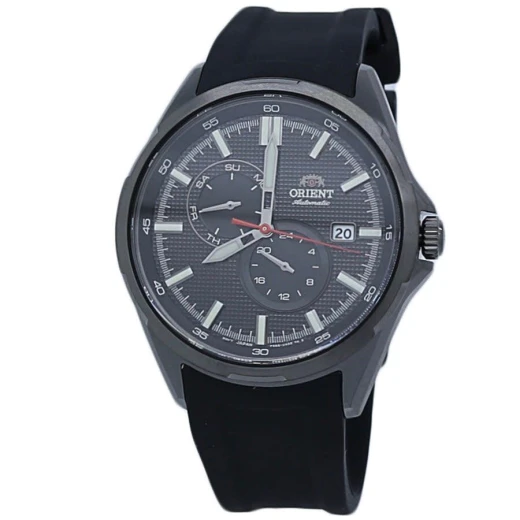 Orient Defender II Mechanical Sports Watch Black Dial Black Silicon Strap 42.4mm - ORIENT - Image 3