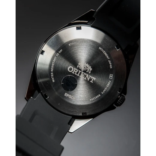 Orient Defender II Mechanical Sports Watch Black Dial Black Silicon Strap 42.4mm - ORIENT - Image 5