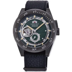 Orient Retro Future Camera RA-AR0202E Men's Automatic Watch Green Dial