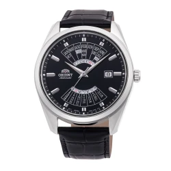 Orient RA-BA0006B Contemporary Multi-Year Calendar Automatic Black Leather Strap Watch