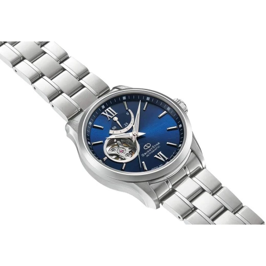 Orient Star Contemporary Open Heart Automatic Watch Blue Dial Sapphire Glass - ORIENT - Image 2