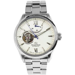 Orient Star Contemporary RE-AT0003S Men's Automatic Watch Stainless Steel White Dial 39.3mm