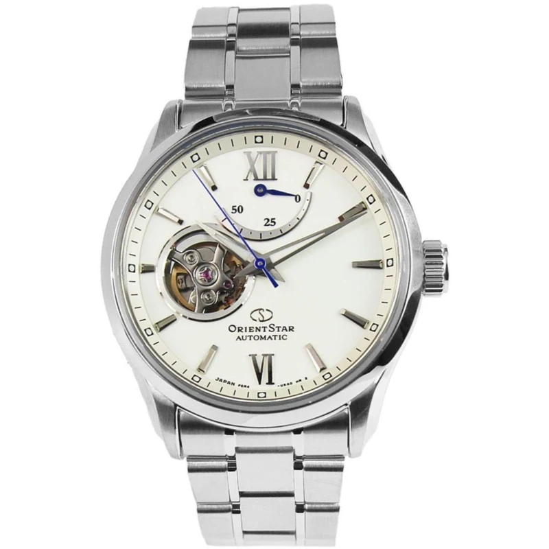 Orient Star Contemporary RE-AT0003S Men's Automatic Watch Stainless Steel White Dial 39.3mm - ORIENT