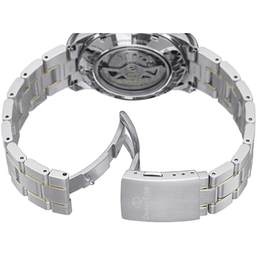 Orient Star Contemporary Open Heart Automatic Watch Sapphire Glass 2 Tone Gold RE-AT0004S - ORIENT - Image 2