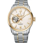 Orient Star Contemporary Open Heart Automatic Watch Sapphire Glass 2 Tone Gold RE-AT0004S - ORIENT