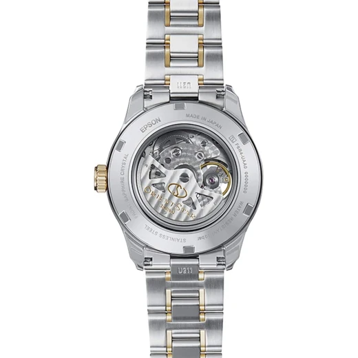 Orient Star Contemporary Open Heart Automatic Watch Sapphire Glass 2 Tone Gold RE-AT0004S - ORIENT - Image 3