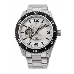 Orient Star Sports Semi Skeleton RK-AT0107S Men's Watch Stainless Steel Silver 43.2mm