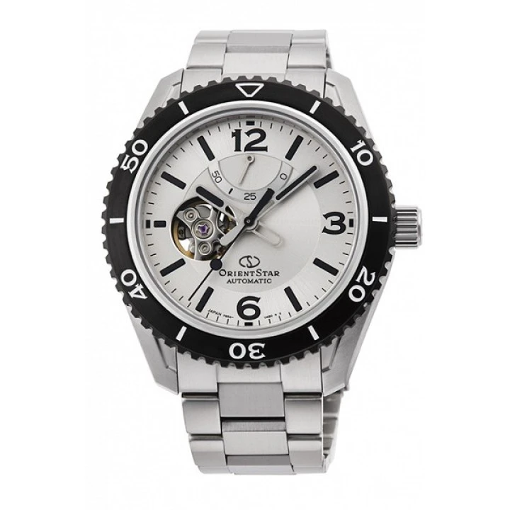 Orient Star Sports Semi Skeleton RK-AT0107S Men's Watch Stainless Steel Silver 43.2mm - ORIENT
