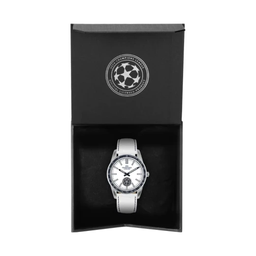 Jacques Lemans UEFA Champions League CL 101C Watch Stainless Steel Leather Strap 39mm - Jacques lemans - Image 3