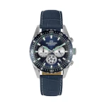 Jacques Lemans UEFA Champions League CL 102A Watch Stainless Steel Leather Strap 42mm - Jacques lemans