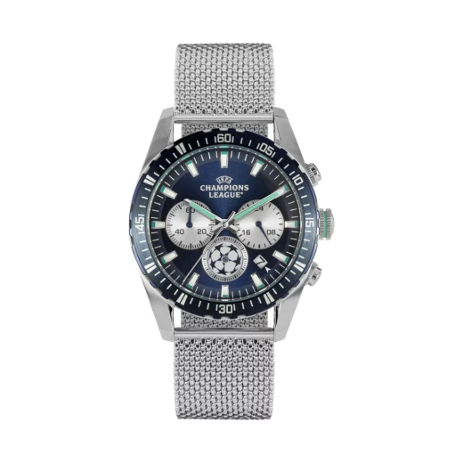 Jacques Lemans UEFA Champions League CL 102B Watch Stainless Steel 42mm Jacques Lemans UEFA Champions League CL 102B Watch Stainless Steel 42mm