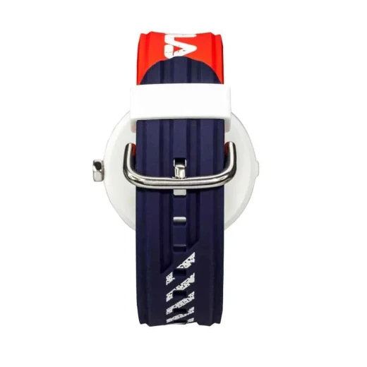 Fila Container 38 338 103 Watch White Dial Red and Blue Silicone Strap 40mm - Fila - Image 3