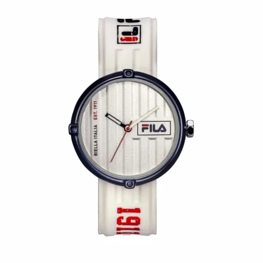 Fila Container Watch 38-338-104 Black White Silicone Strap 40mm Fila Container Watch 38-338-104 Black White Silicone Strap 40mm