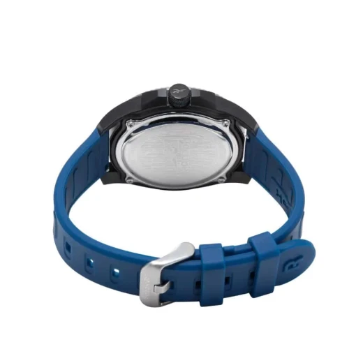 Reebok Griden Blue Watch for Men with 44mm Case, Silicone Strap, and 10 ATM Water Resistance – Features 3-Hand Movement and Epson AX3 Technology - Reebok - Image 2