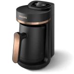 Philips Series 5000 Turkish Coffee Maker Black Brushed Copper 4 Cup Capacity - Philips