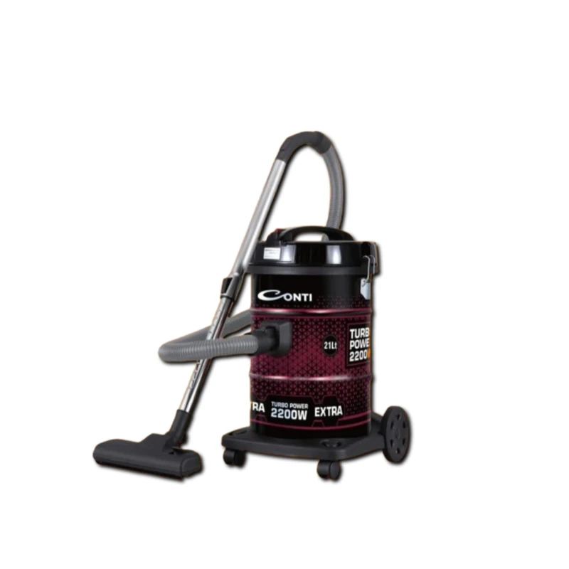 ContI Vacuum Cleaner Barrel 2200W VCD2201R Powerful Suction for Carpets and Hard Floors - Conti