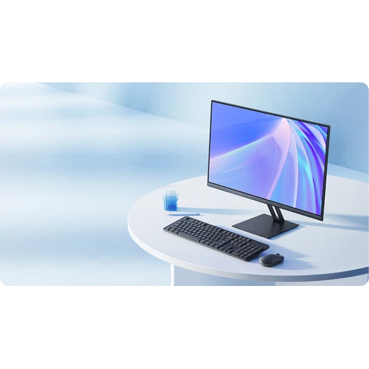 شاشة شاومي A24i بحجم 23.8 بوصة بدقة FHD بتقنية IPS ومعدل تحديث 100 هرتز لون أسود - شاومي - Image 2