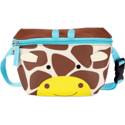 Skip Hop Zoo Giraffe Hip Pack for Toddlers, Adjustable Crossbody Bag, 3D Details