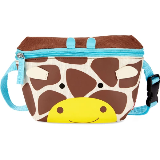 Skip Hop Zoo Giraffe Hip Pack for Toddlers, Adjustable Crossbody Bag, 3D Details Skip Hop Zoo Giraffe Hip Pack for Toddlers, Adjustable Crossbody Bag, 3D Details