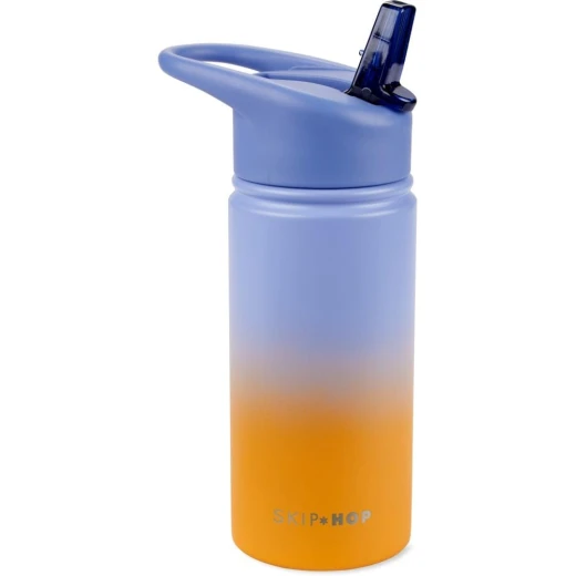 Skip Hop Wander Stainless Steel Kids Water Bottle Outer Space 450ml Skip Hop Wander Stainless Steel Kids Water Bottle Outer Space 450ml