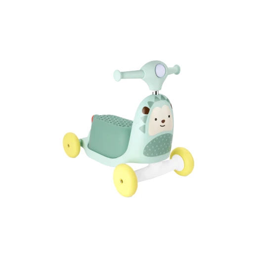 Skip Hop 3-in-1 Hedgehog Zoo Ride-On Scooter, Multi-Coloured, Toddler Toy Skip Hop 3-in-1 Hedgehog Zoo Ride-On Scooter, Multi-Coloured, Toddler Toy