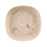 Skip Hop Squad Oat Silicone Baby Plate, Non-Slip, Easy Clean, 18cm