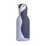 Asobu Bestie Penguin Insulated Bottle 460ml White and Black for Kids - Asobu
