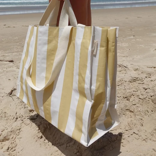 Sunnylife Carryall Beach Bag Butternut Waterproof Durable with Detachable Pouch 58cm - Sunny life - Image 4