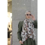 كاين حجاب شيفون جورجيت: ألوان الخريف الدافئة، ناعم وخفيف الوزن، مقاس إضافي 300 × 70 سم للنساء، تصميمات متعددة الاستخدامات، صنع في مصر - كاين
