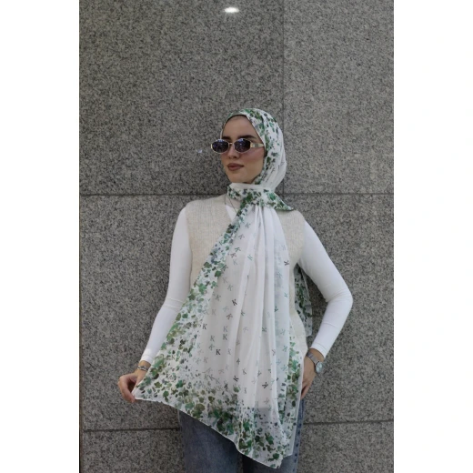 Its Raining KAIN Premium Georgette Chiffon Hijab Scarf for Women Green, Extra Long 300x70cm, Soft, Lightweight, and Elegant for Everyday Wear and Special Occasions Its Raining KAIN Premium Georgette Chiffon Hijab Scarf for Women Green, Extra Long 300x70cm, Soft, Lightweight, and Elegant for Everyday Wear and Special Occasions