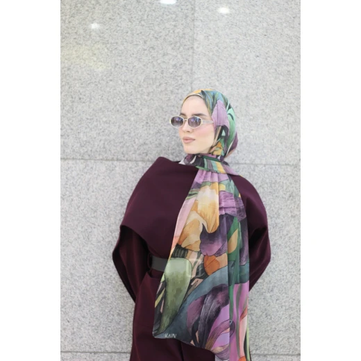 Stella Georgette Chiffon Hijab Scarf for Women, Soft Lightweight, 300 x 70 cm Stella Georgette Chiffon Hijab Scarf for Women, Soft Lightweight, 300 x 70 cm