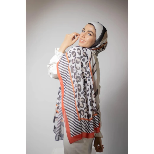 زارا حجاب شيفون جورجيت كاين طويل جدًا 300x70 سم للنساء زارا حجاب شيفون جورجيت كاين طويل جدًا 300x70 سم للنساء
