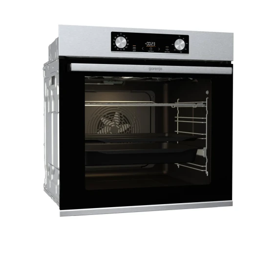 فرن كهربائي متعدد الأنظمة جورينيه G400 – مقاس 60×60 سم – خاصية AirFry وتحضير البيتزا – تصميم من الستانلس ستيل موديل BOS6737E09X، يوفر أداء عملي وعصري للطهي والخبز في المطبخ - جورينيه - Image 5