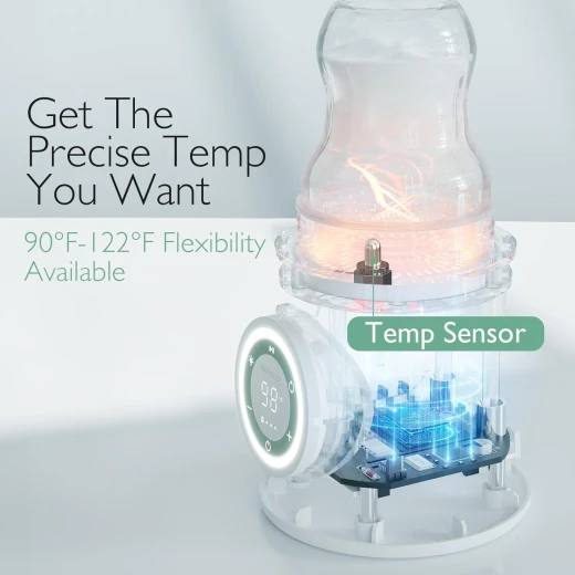 Momcozy Portable Bottle Warmer for Travel - Fast Heating, Leak-Proof Design, Compatible with Most Bottles - Momcozy - Image 5