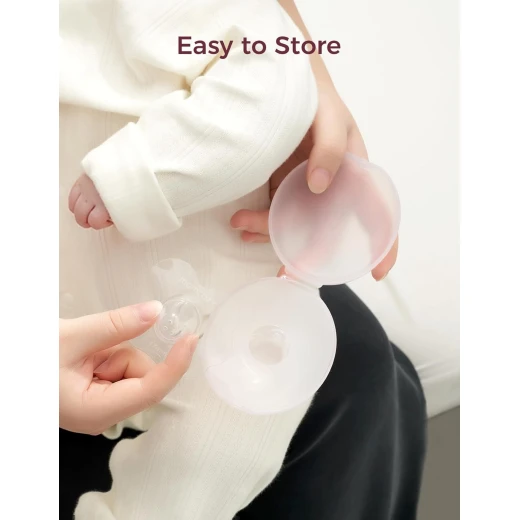 Momcozy Silicone Nipple Shields for Breastfeeding 17mm Ultra-Thin & Soft for Flat/Inverted Nipples - Momcozy - Image 6