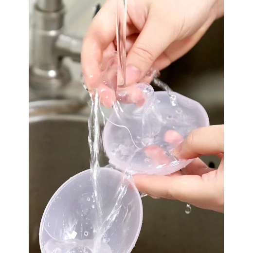 واقي حلمة الأمومة الزهري 20 ملم للأمهات المرضعات - خالٍ من مادة BPA/BPS - موم كوزي - Image 3