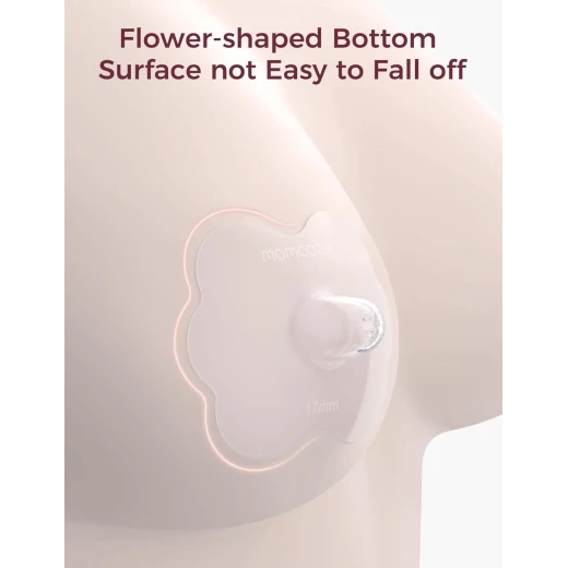 Momcozy Floral Contact Nipple Shield 24mm for Breastfeeding Moms - BPA/BPS Free - Momcozy - Image 2