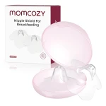 Momcozy Floral Contact Nipple Shield 24mm for Breastfeeding Moms - BPA/BPS Free - Momcozy