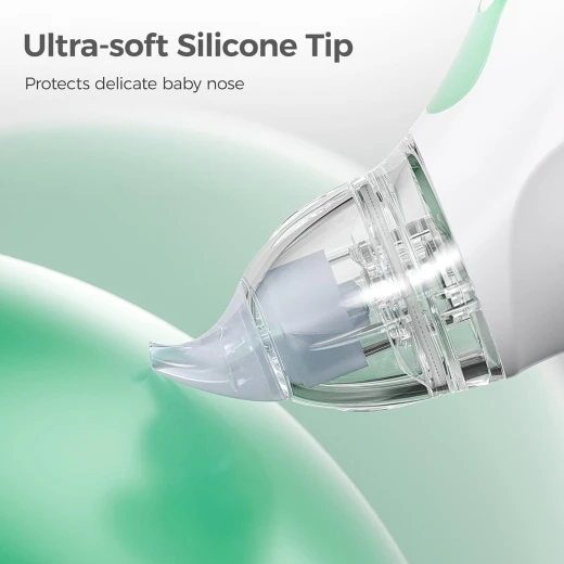 Momcozy Portable Baby Nasal Aspirator - Electric, 3 Suction Levels, Soothing Light & Music - Momcozy - Image 5