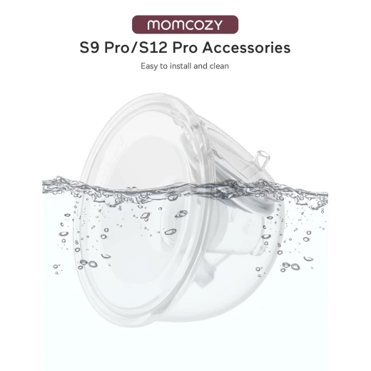 مجموعة أكواب تجميع موم كوزي S9 Pro/S12 Pro بديلة 180 مل قطع غيار حلمة 24 مم - موم كوزي - Image 4