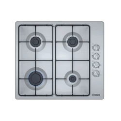 Bosch Serie2 60cm Stainless Steel Built-In Gas Hob - Efficient Cooking