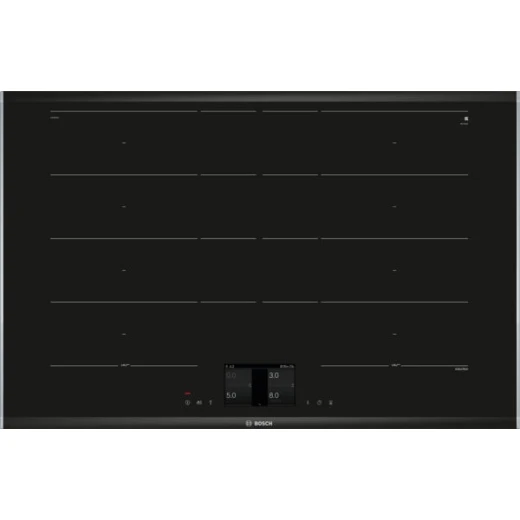 موقد سيراميك كهربائي مدمج بالحث من بوش 82 سم Home Connect Accentline موقد سيراميك كهربائي مدمج بالحث من بوش 82 سم Home Connect Accentline